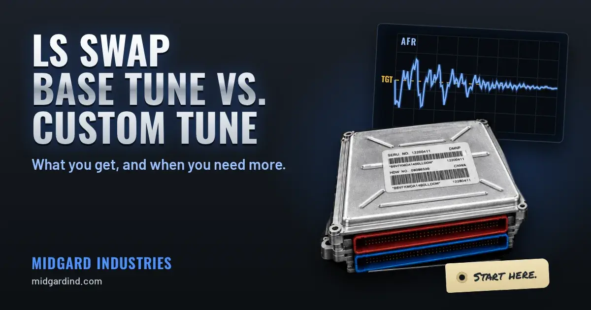 LS Swap Base Tune vs. Custom Tune: What You Get and When You Need More