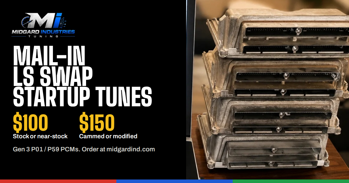 Mail-In LS Swap Startup Tunes: Get Your Gen 3 PCM Set Up for Your Swap