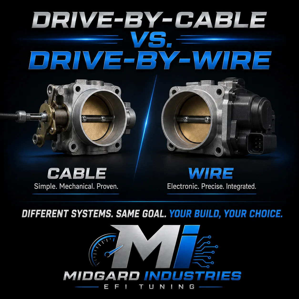 Drive-by-Cable vs. Drive-by-Wire: Which Should You Use?