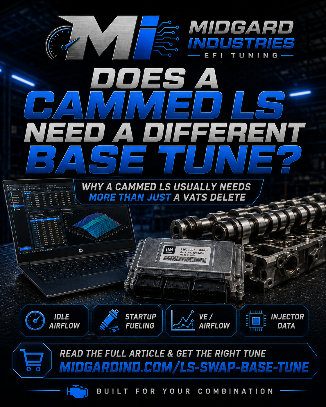 Does a Cammed LS Need a Different Base Tune?