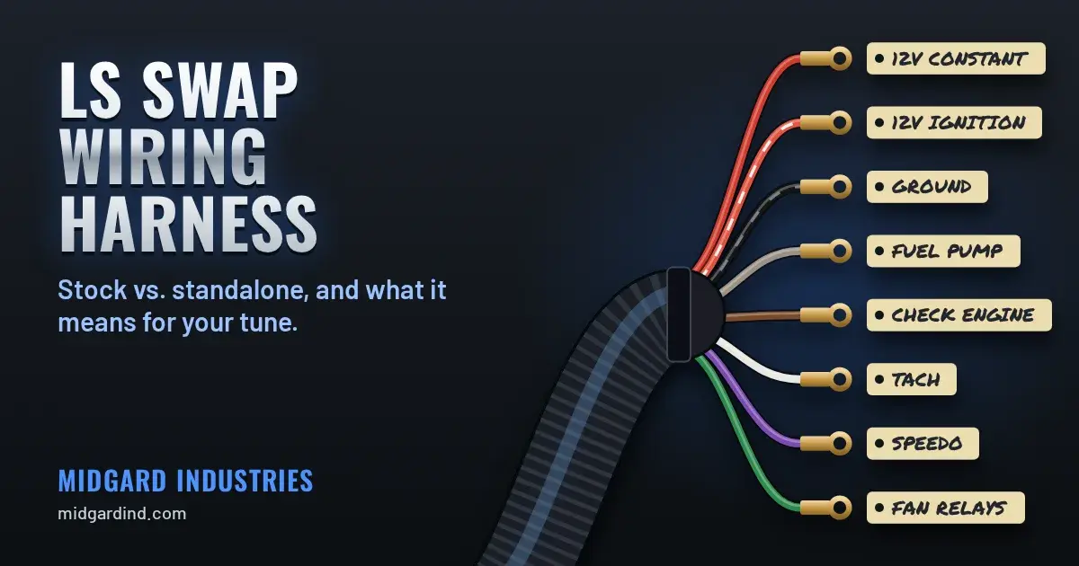 LS Swap Wiring Harness: Stock vs. Standalone, and What It Means for Your Tune