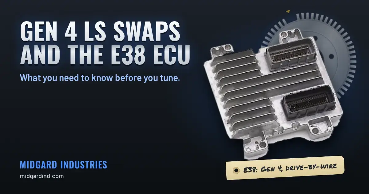 Gen 4 LS Swaps and the E38 ECU: What You Need to Know Before You Tune