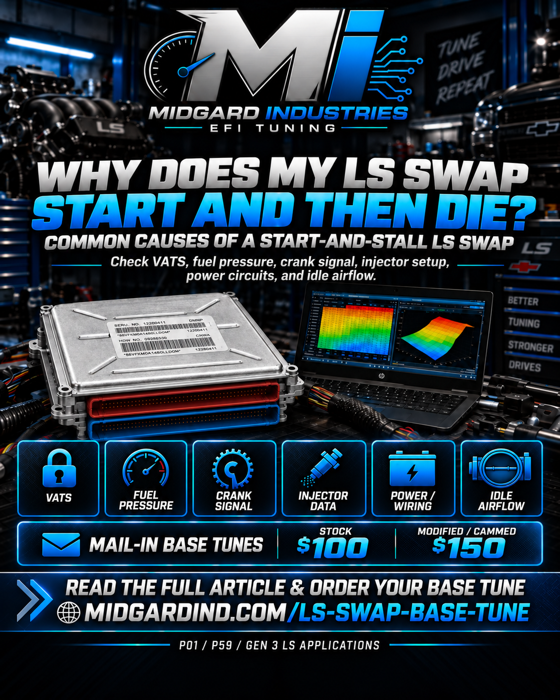 Why Does My LS Swap Start and Then Die?