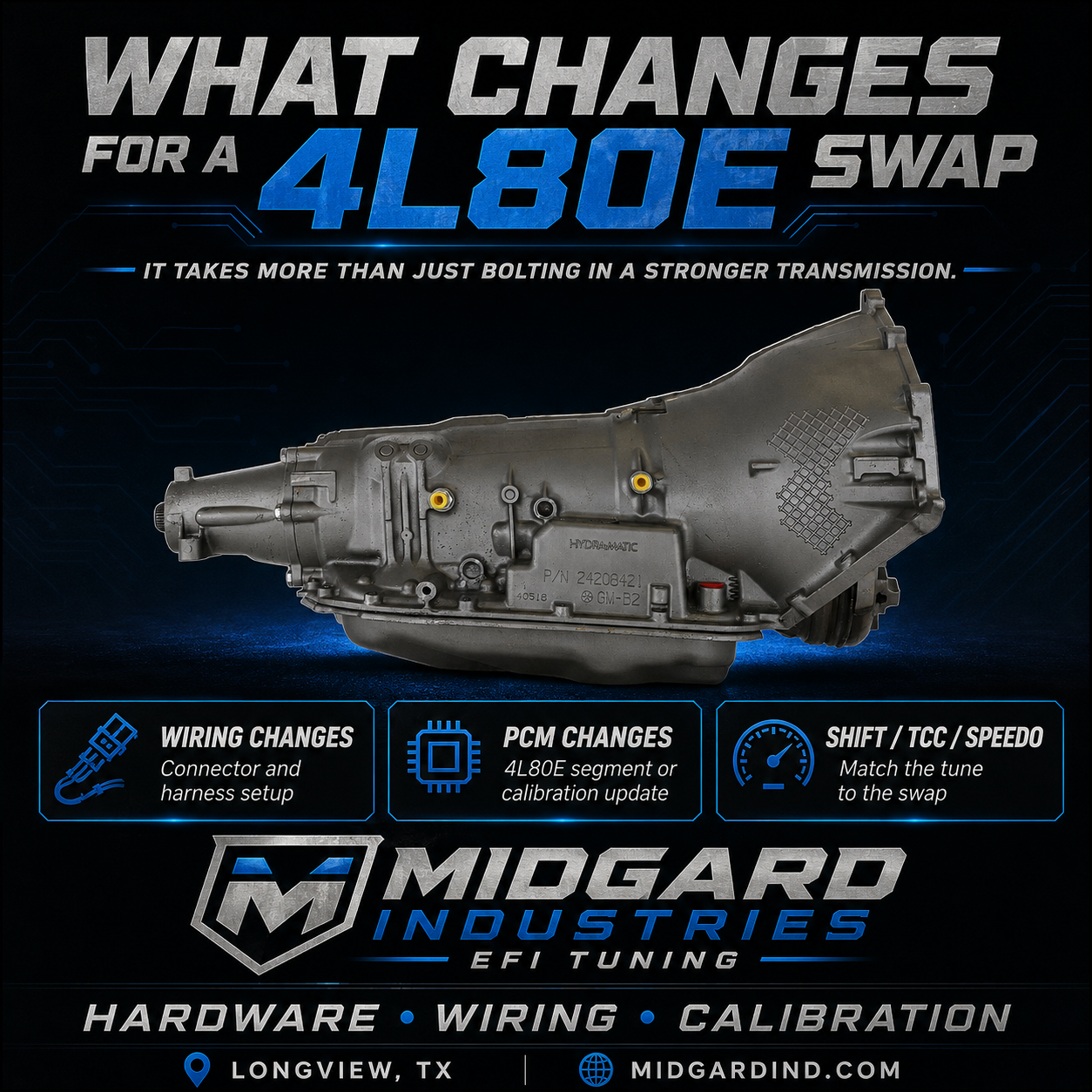 What Changes for a 4L80E Swap?