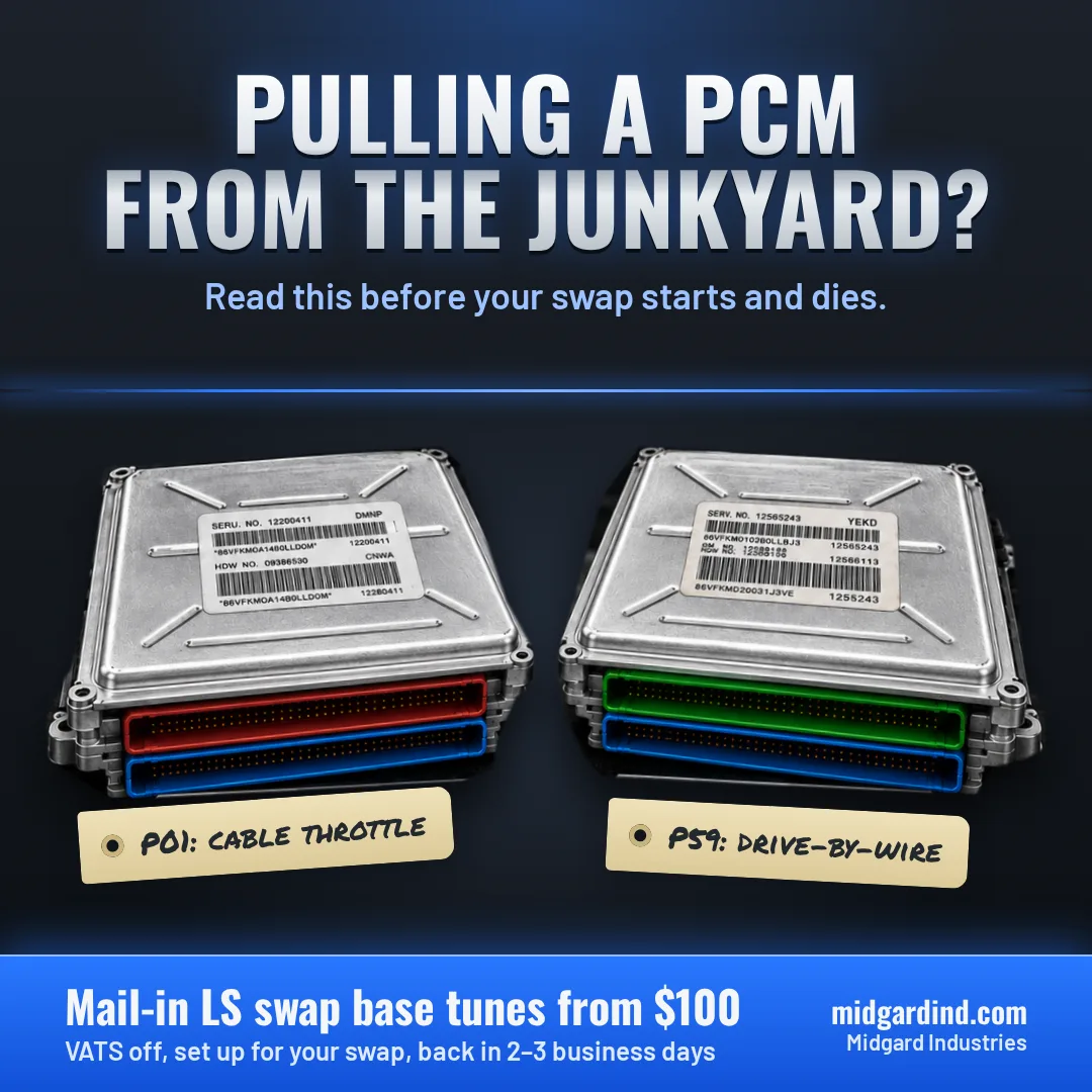 Pulling a PCM From the Junkyard for Your LS Swap: What to Grab and What to Skip