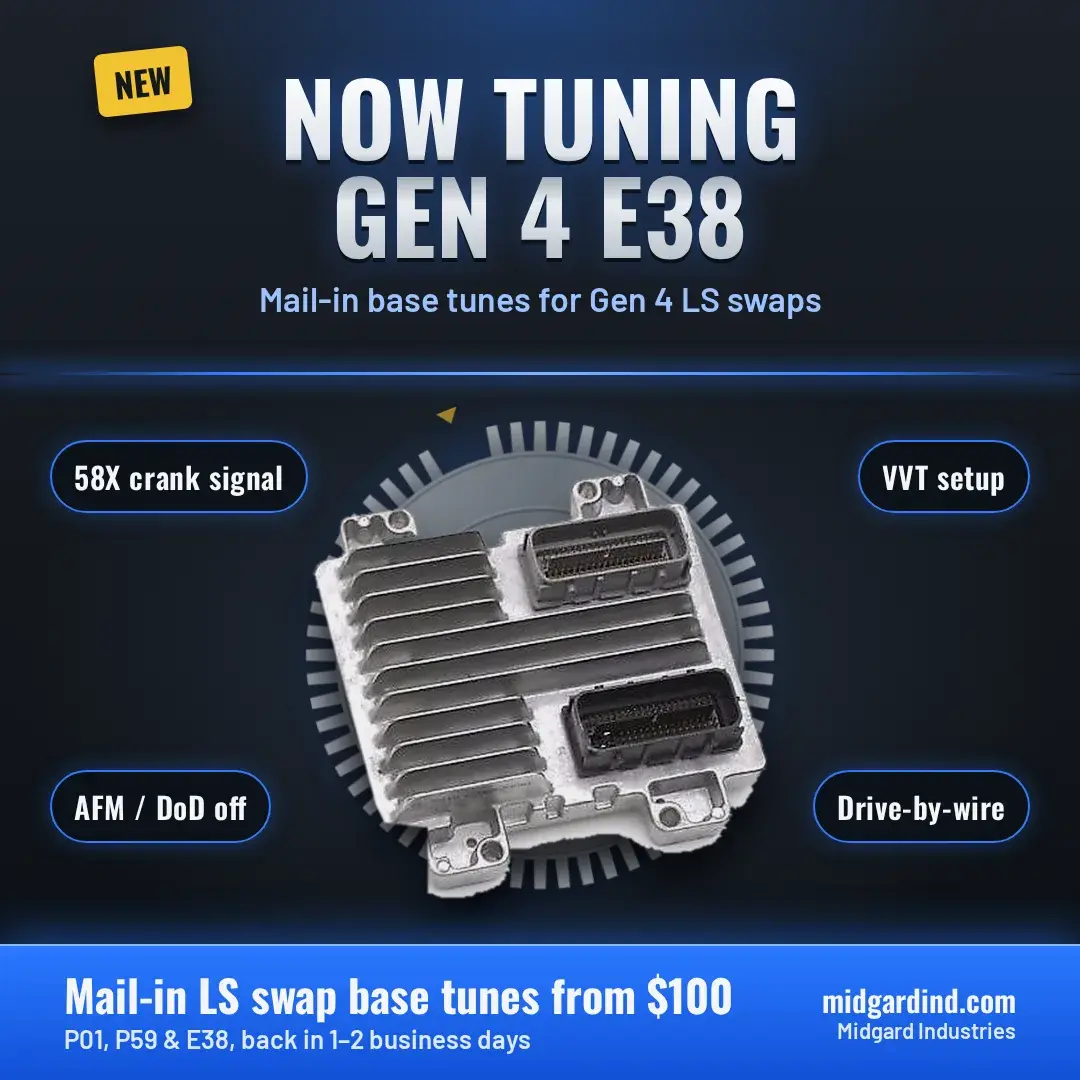 Gen 4 LS Swaps and the E38 ECU: What You Need to Know Before You Tune